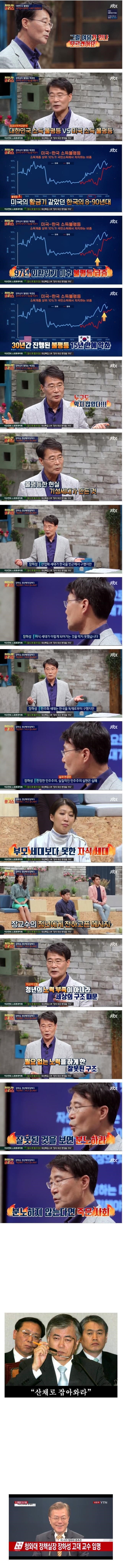 장하성 교수 - 소득과 불균형의 원인 | 인스티즈