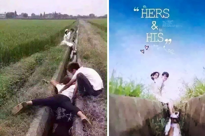 로맨틱한 웨딩 촬영을 위한 포토그래퍼의 분투기.jpg(웃프ㅜㅜ) | 인스티즈