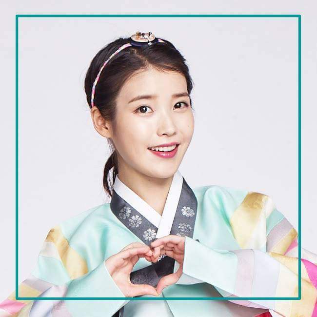 추석기념 한복 아이유 | 인스티즈