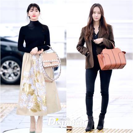 오늘자 같은곳 출국하는 수지 크리스탈.jpg | 인스티즈
