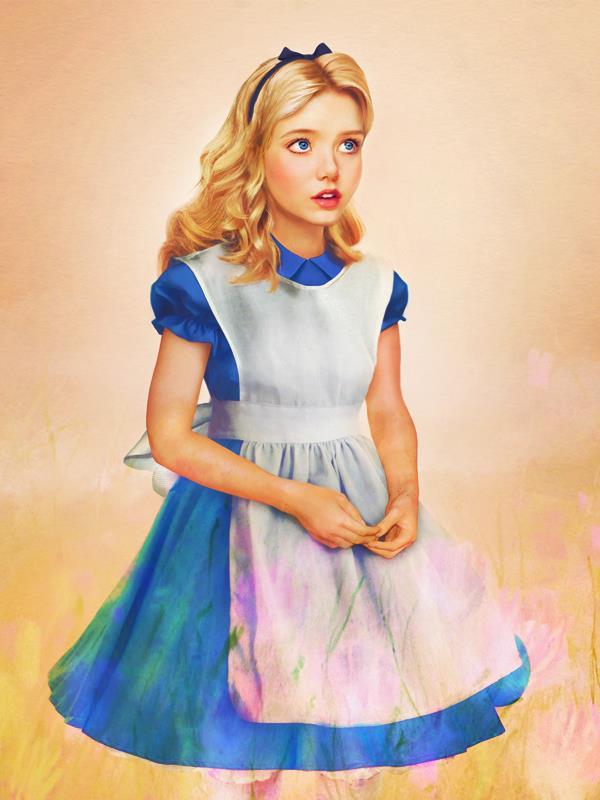 디즈니 여주인공 실사판 그림 | 인스티즈
