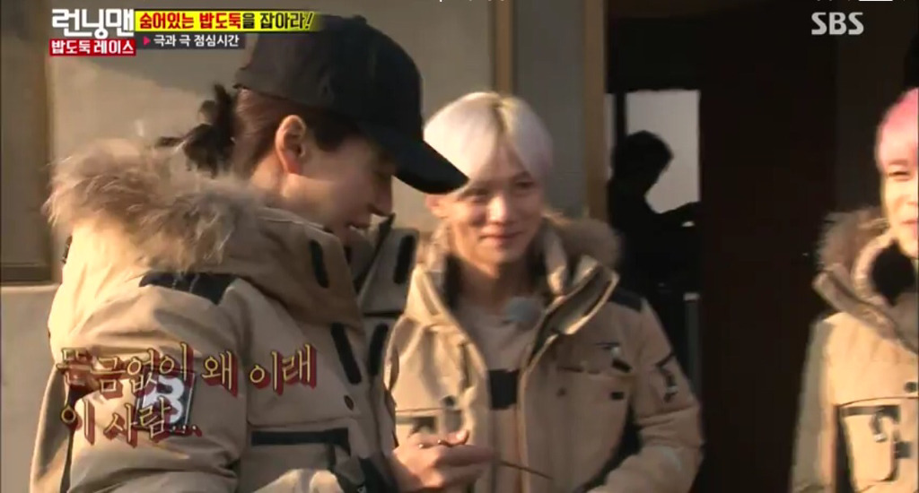 [런닝맨] 젝키 이재진이 송지효 뒷통수만 쳐다본 이유.jpg | 인스티즈