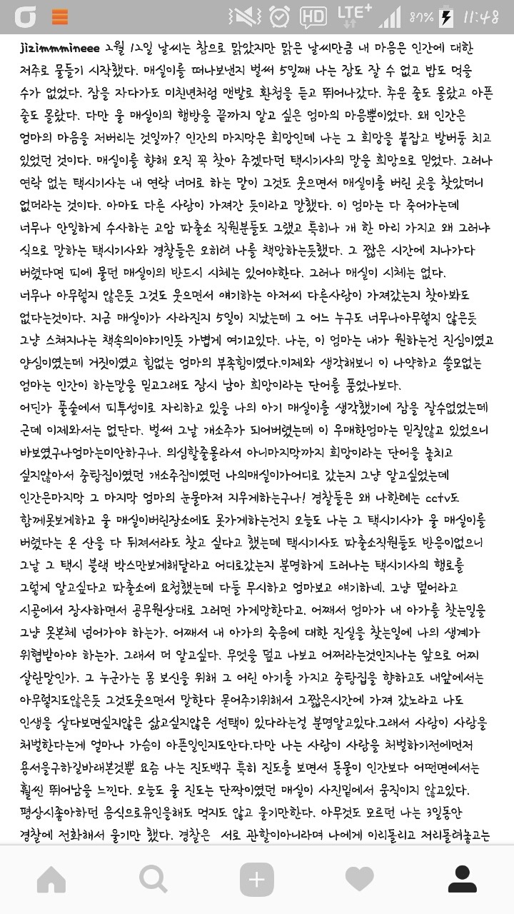 우리매실이를 위해 도와주세요. 택시기사가 개소주를 만들어 버렸습니다. 억울함을 풀어주세요 | 인스티즈