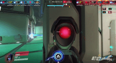[오버워치] APEX 오늘자 Envyus 타이무의 위도우 슈퍼 플레이.gif | 인스티즈