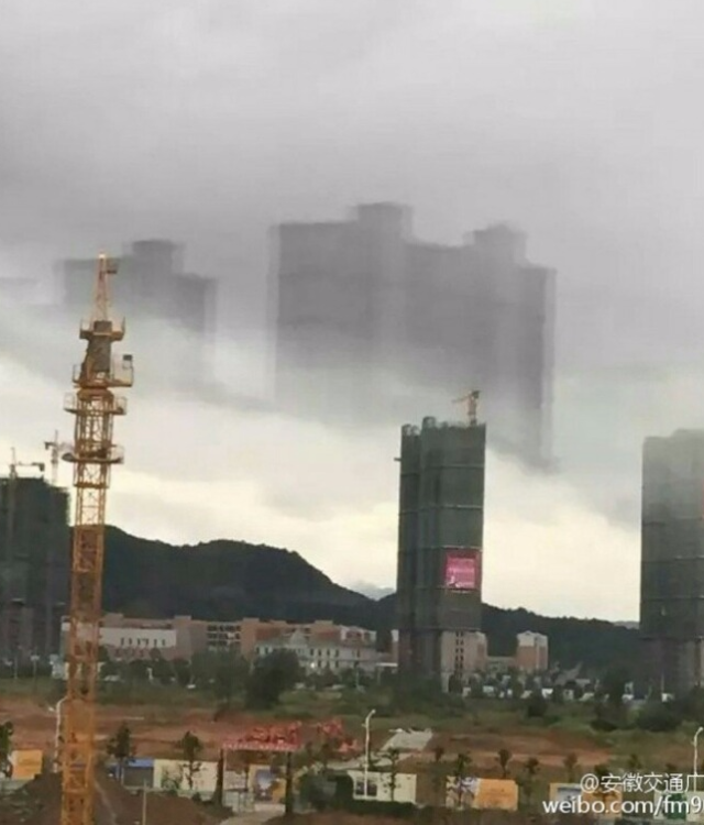 대기오염으로 인한 중국의 풍경.jpg | 인스티즈