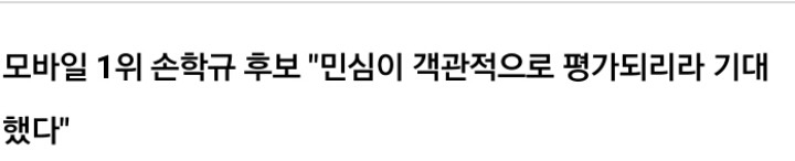 손학규의 이중성 | 인스티즈