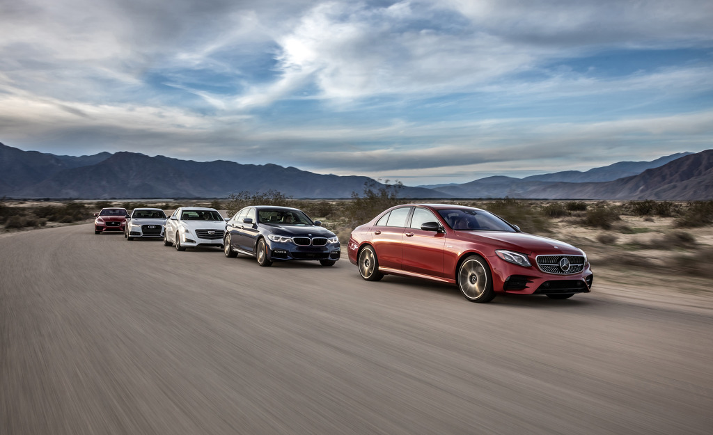 2017 아우디 A6 vs BMW 540i vs 캐딜락 CTS-V 스포츠 vs 재규어 XF S vs 메르세데스 AMG E43 [데이터주의] | 인스티즈