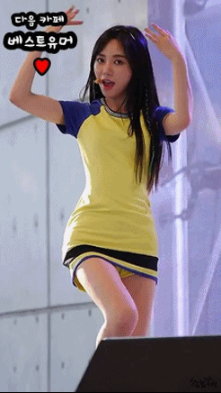 AOA - 사뿐사뿐 [민아] .gif | 인스티즈