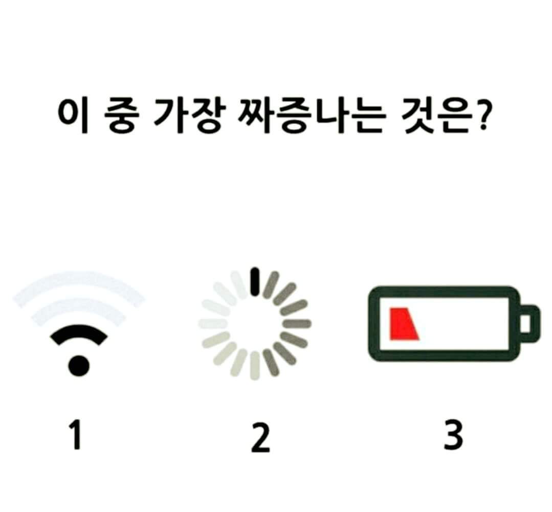 이 중 가장 짜증나는것은? | 인스티즈