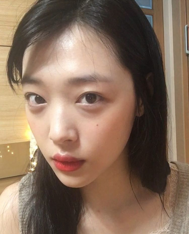 오늘자 설리 인스타그램 | 인스티즈
