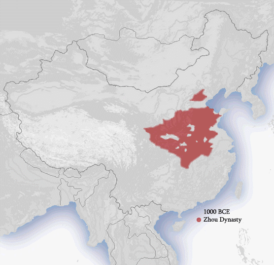 중국 왕조별 영토 크기.gif | 인스티즈