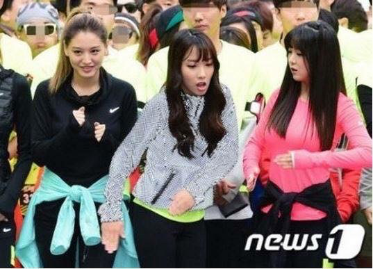 합성같아 보이는 효과를 내는 바람막이.jpg | 인스티즈