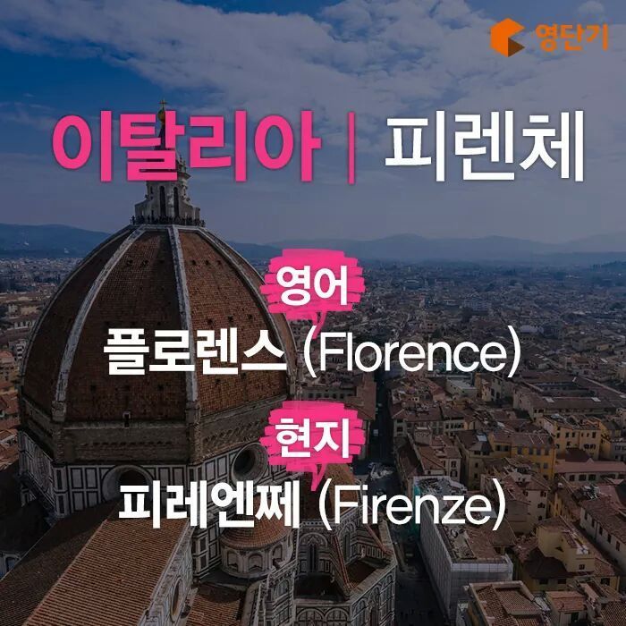 현지어와 영어가 다른 유럽 도시들 | 인스티즈