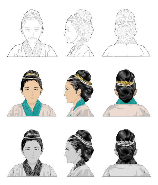 삼국시대 헤어스타일 jpg | 인스티즈