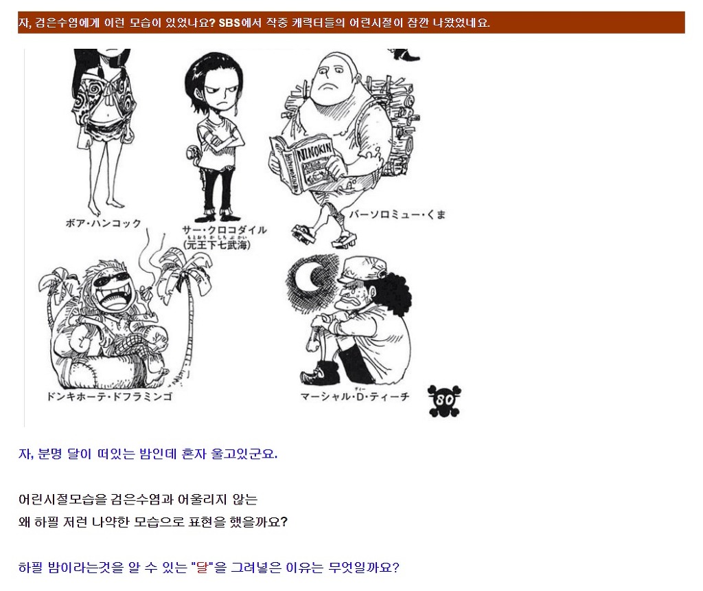 어디까지나 재미로 보는 원피스 연구 | 인스티즈