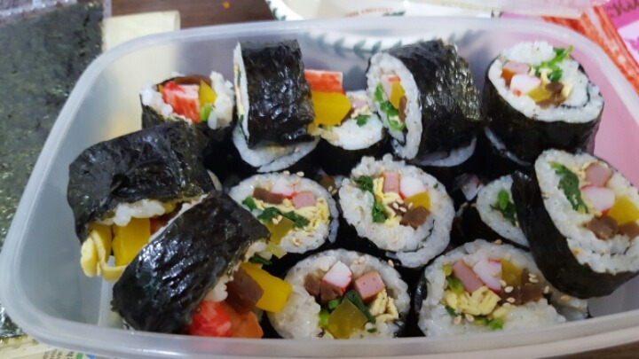 집김밥 이미지