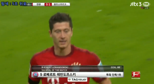오늘자 레반도프스키 9분 5골.gif | 인스티즈