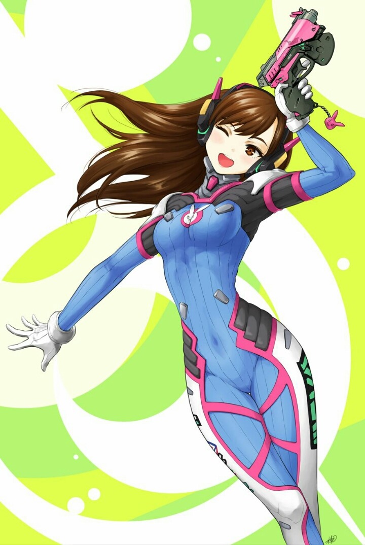 오버워치 D.VA 짤털이 | 인스티즈