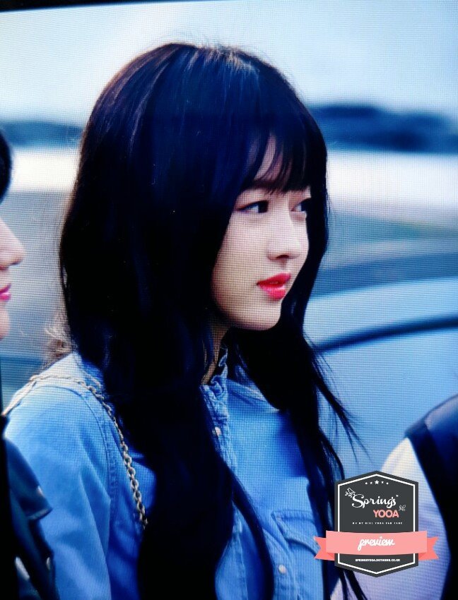 오늘자 뮤뱅 출근길 오마이걸 유아.jpg | 인스티즈