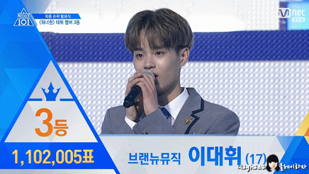 프로듀스101 시즌2 워너원 데뷔멤버가 확정되던 순간.gif | 인스티즈
