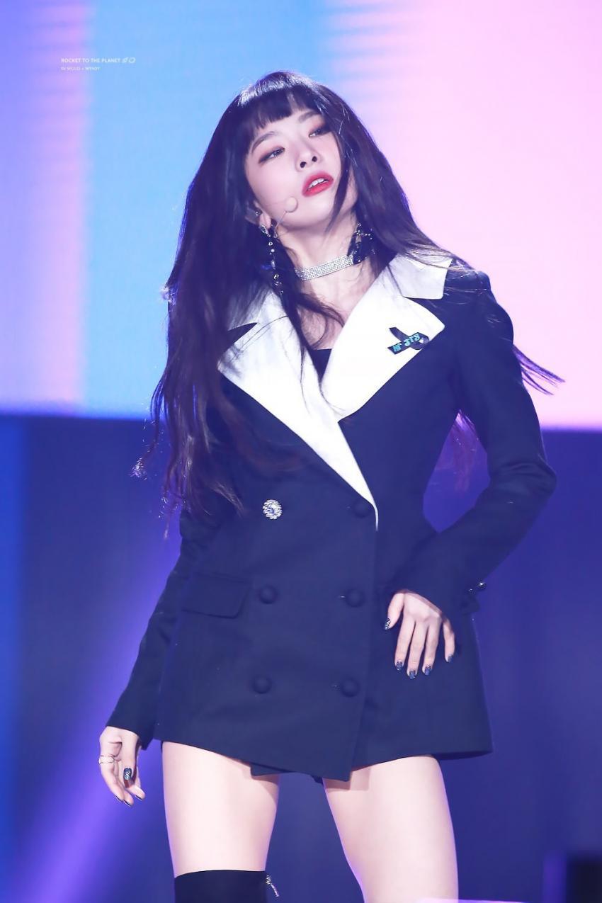 가요대전 카리스마 슬기.jpgif | 인스티즈