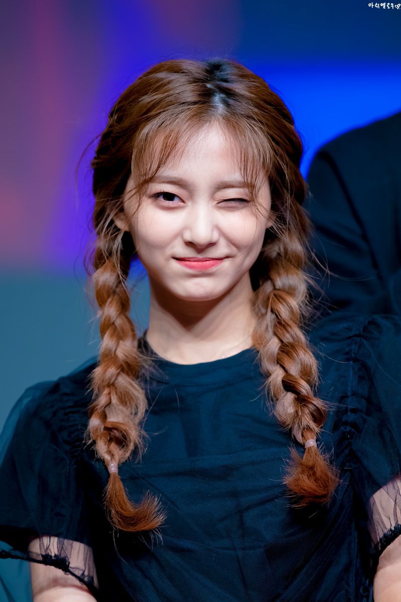 머리묶은 쯔위.jpgif | 인스티즈