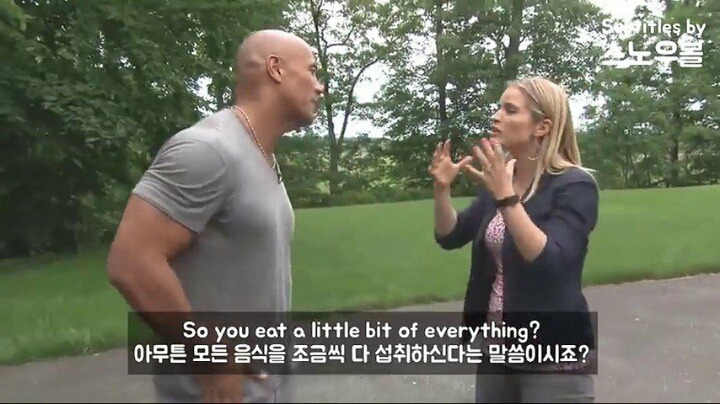 더 락이 말하는 최고의 몸관리 방법 | 인스티즈