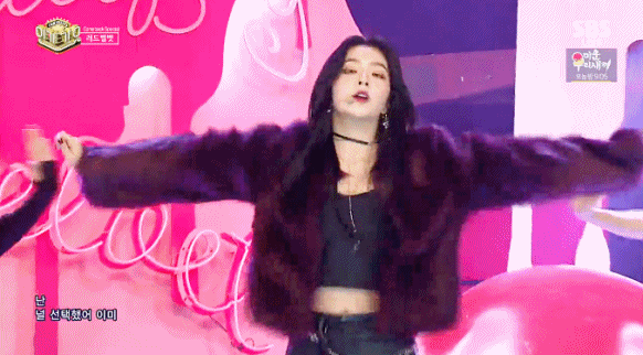 오늘자 인기가요 아이린.gif (데이터주의) | 인스티즈