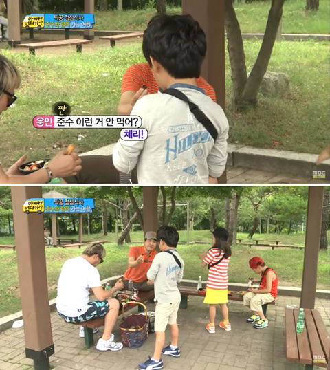 [아빠어디가] 웅인아빠와 준수의 신경전 | 인스티즈