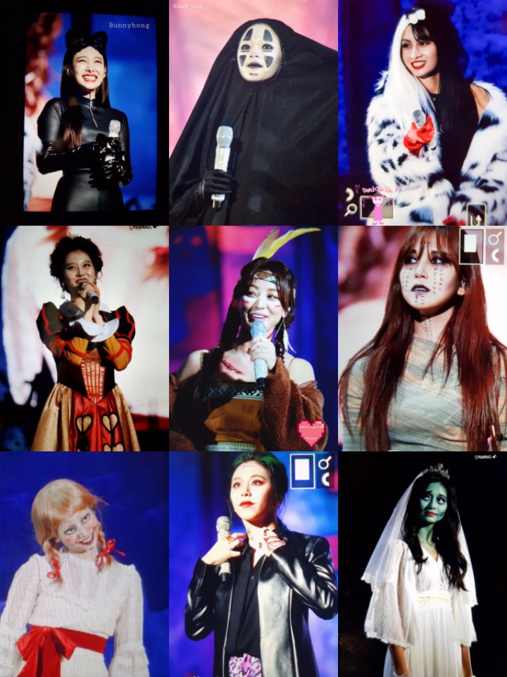 트와이스 할로윈 팬미팅 멤버들별 코스프레 정리.jpg | 인스티즈