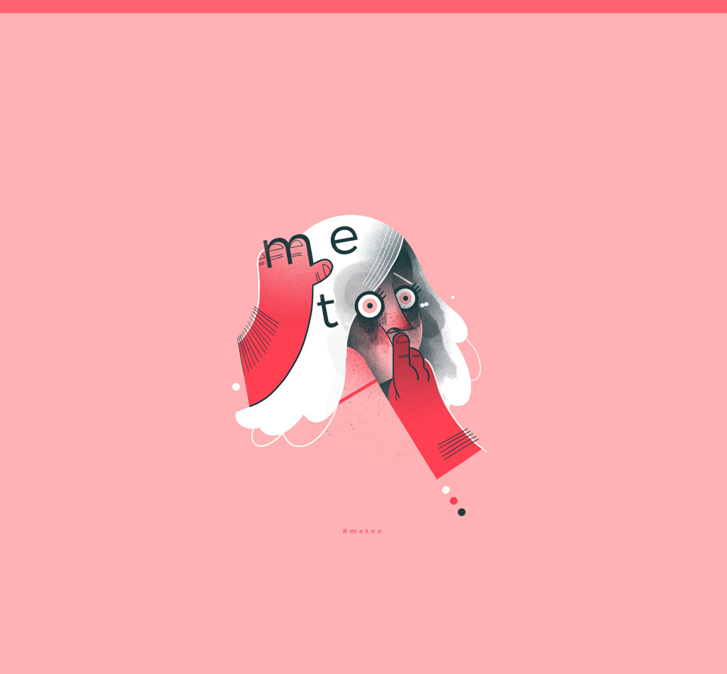 #metoo 미투 캠페인 일러스트 | 인스티즈