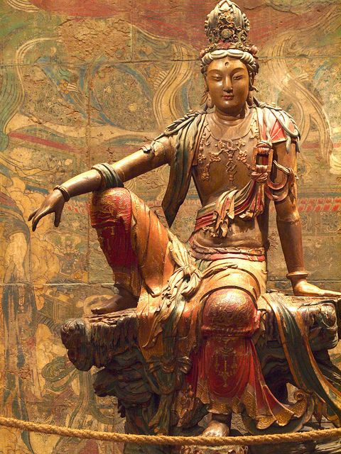 넬슨 앳킨스 미술관 소장 불상 남해의 관음(Guanyin of the Southern Sea) | 인스티즈