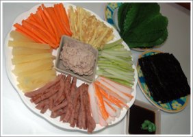 하얀김밥 이미지