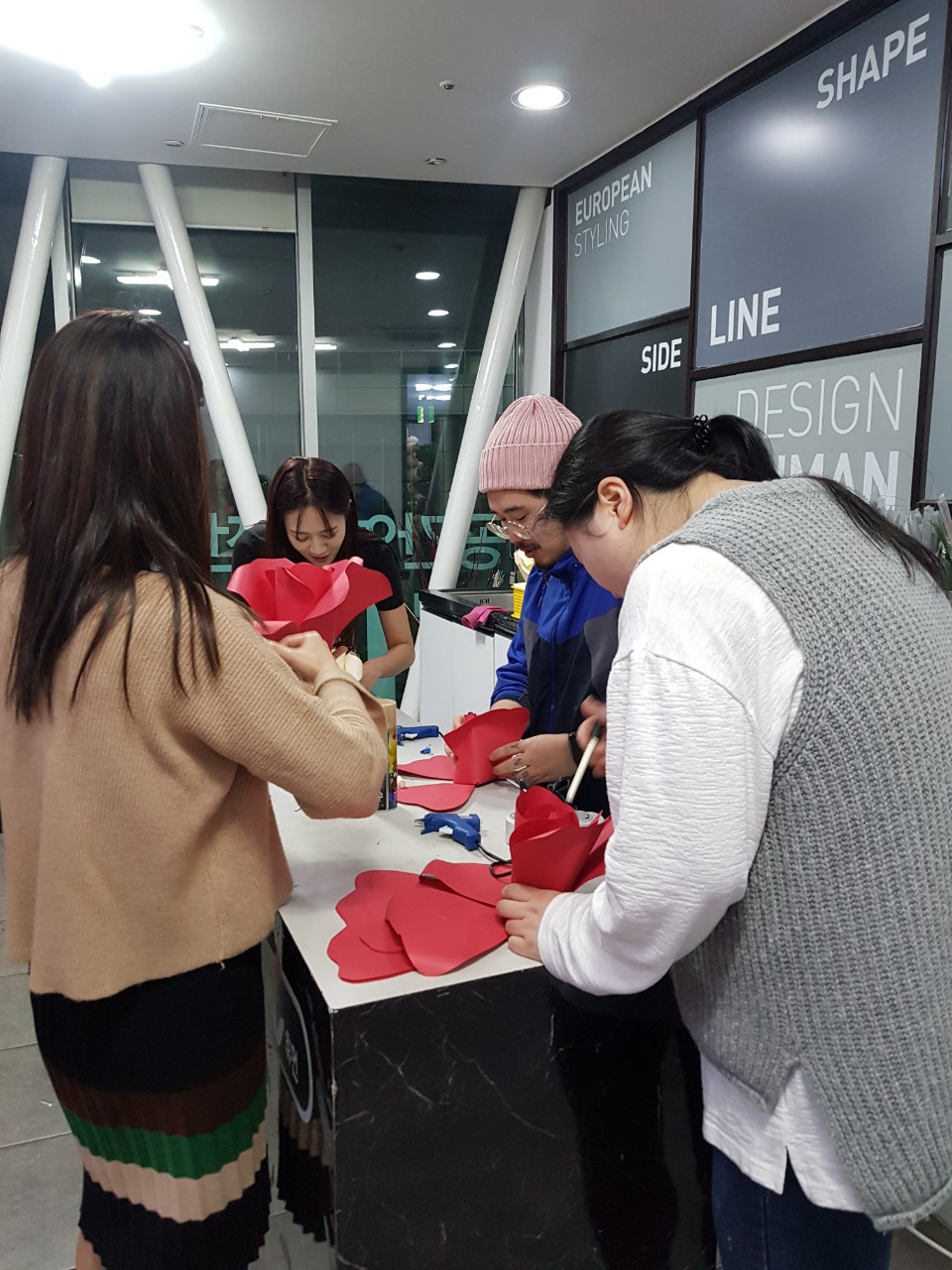 휴먼플라워 이미지