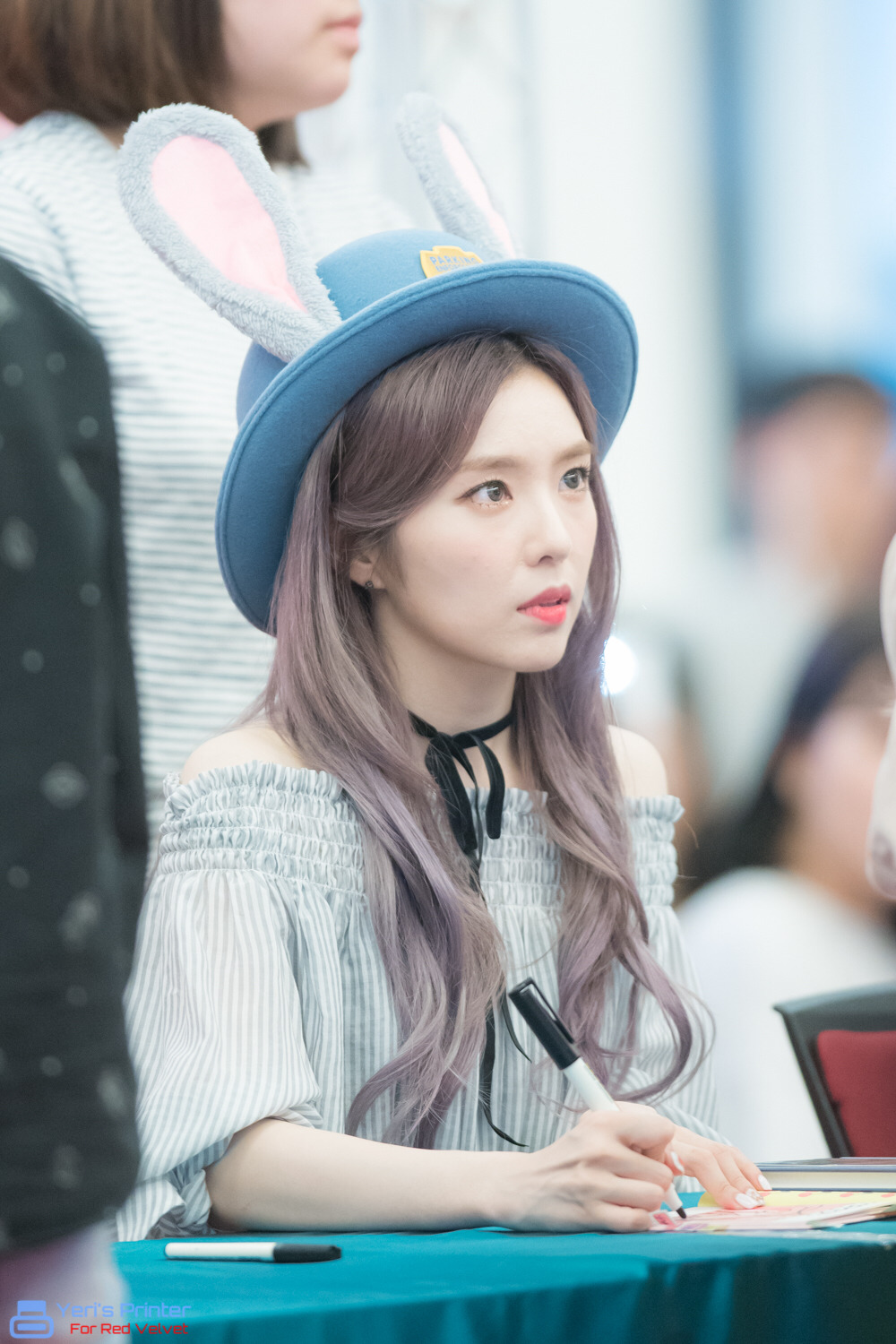 1년전 보라색 머리 아이린.jpgif | 인스티즈