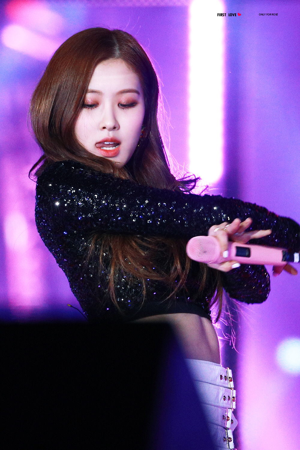 블랙핑크 로제 가요대전.jpgif | 인스티즈